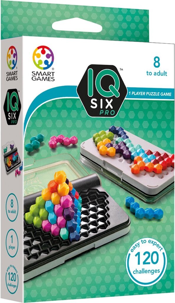 SmartGames - IQ Games (IQ Six Pro) mäng цена и информация | Lauamängud ja mõistatused | kaup24.ee