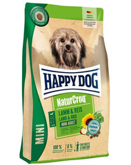 Happy Dog NaturCroq Mini väikest tõugu koertele lambaliha ja riisiga, 4 kg hind ja info | Happy Dog Lemmikloomatarbed | kaup24.ee