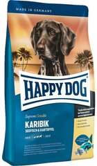 Happy Dog Supreme Karibik igat tõugu koertele kalaga, 4 kg hind ja info | Happy Dog Lemmikloomatarbed | kaup24.ee