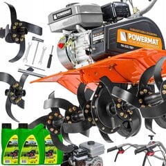 Bensiinikultivaator Powermat PM-GGS-700Y, 7HP hind ja info | Aeraatorid, mullafreesid | kaup24.ee