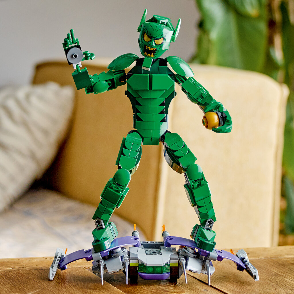 76284 LEGO® Marvel Green Goblin ehitusfiguur цена и информация | Klotsid ja konstruktorid | kaup24.ee