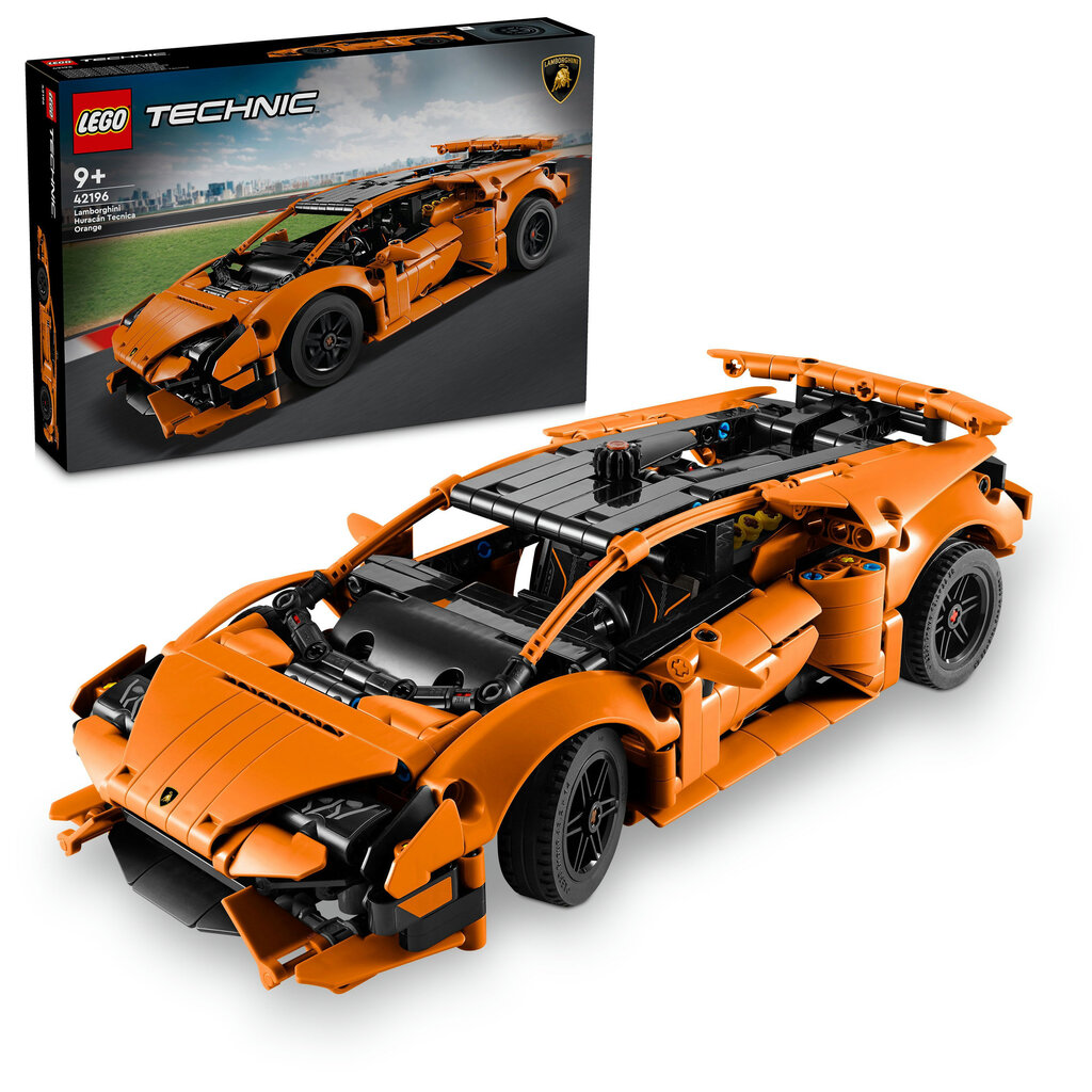 42196 LEGO® Technic Oranž Lamborghini Huracán Tecnica цена и информация | Klotsid ja konstruktorid | kaup24.ee