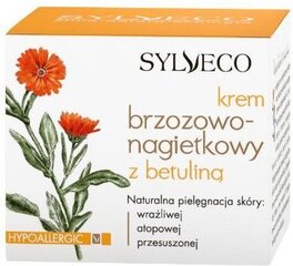 Näokreem betuliiniga Sylveco Birch Marigold Cream, 50 ml hind ja info | Näokreemid | kaup24.ee