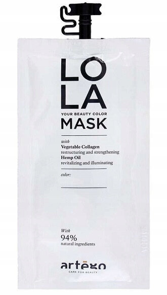 Värvimask Artego Lola Your Beauty Color Mask Almond, 20 ml hind ja info | Maskid, õlid, seerumid | kaup24.ee