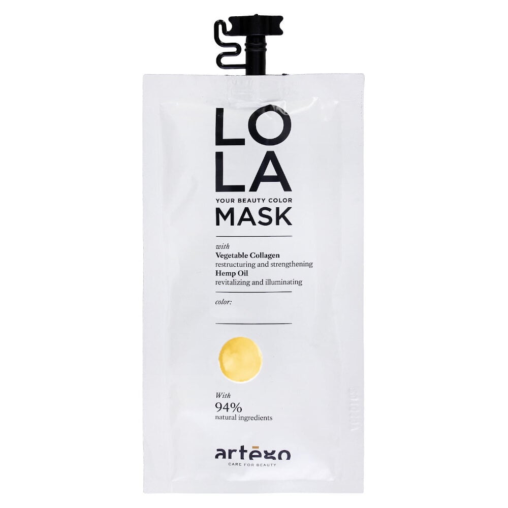 Värvimask Artego Lola Your Beauty Color Mask Sun, 20 ml hind ja info | Maskid, õlid, seerumid | kaup24.ee