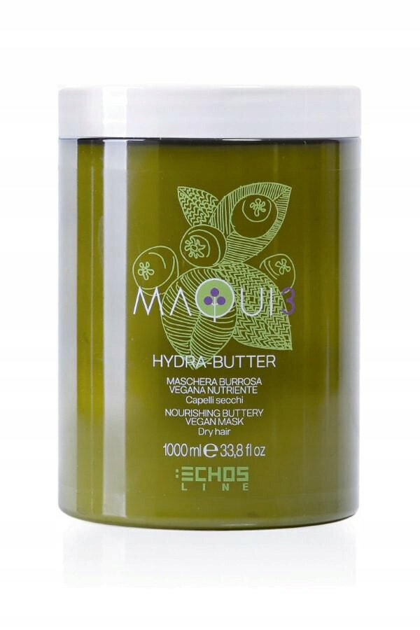 Juuksemask Echosline Maqui 33 Hydra Butter, 1000ml hind ja info | Maskid, õlid, seerumid | kaup24.ee
