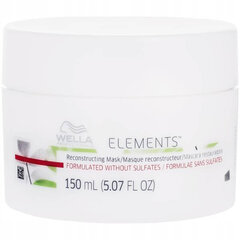 Rekonstrueeriv mask Wella Elements, 150ml hind ja info | Maskid, õlid, seerumid | kaup24.ee