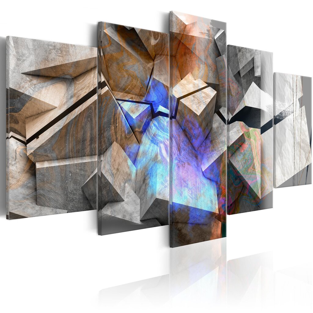 Maal - Abstract Cubes цена и информация | Seinapildid | kaup24.ee