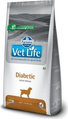 Farmina Pet Foods Vet LIfe Diabetic igat tõugu koertele koos kodulindudega, 2 kg hind ja info | Kuivtoit koertele | kaup24.ee