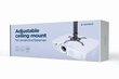 Stiprinājums projektoram Gembird Adjustable Ceiling Mount for Projector| Beamer hind ja info | Teleri seinakinnitused ja hoidjad | kaup24.ee