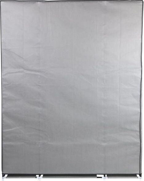 Szafa tekstylna garderoba 175x133x43cm ciemno-szara profil 13 mm hind ja info | Kapid | kaup24.ee
