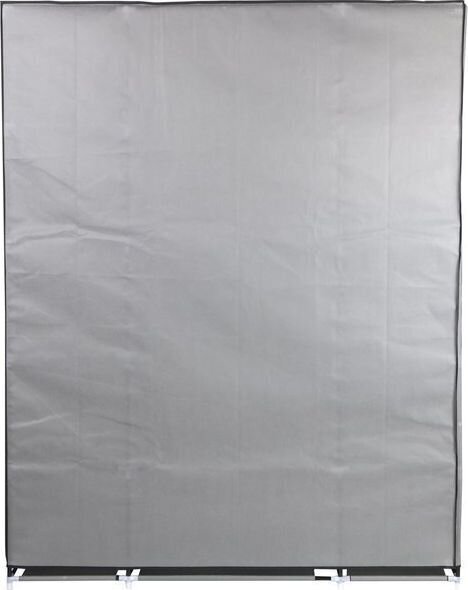 Tekstiilist riidekapp Saska Garden 28873, 175x133x43cm, hall цена и информация | Kapid | kaup24.ee