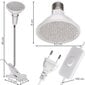 LED lamp taimekasvatuseks XL15410 цена и информация | Seinavalgustid | kaup24.ee