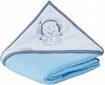 Kapuutsiga laste rätik Babymam, 100x100 cm, Blue hind ja info | Vannitooted | kaup24.ee