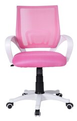 Офисный стул FB-BIANCO бело-розовый цена и информация | Офисные кресла | kaup24.ee
