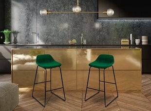 Baaripukk Sligo Velvet, roheline hind ja info | Söögilaua toolid, köögitoolid | kaup24.ee