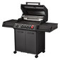 Gaasigrill Enders Monroe Pro 4 Turbo Shadow, 153,5x118x58cm, must цена и информация | Grillid | kaup24.ee