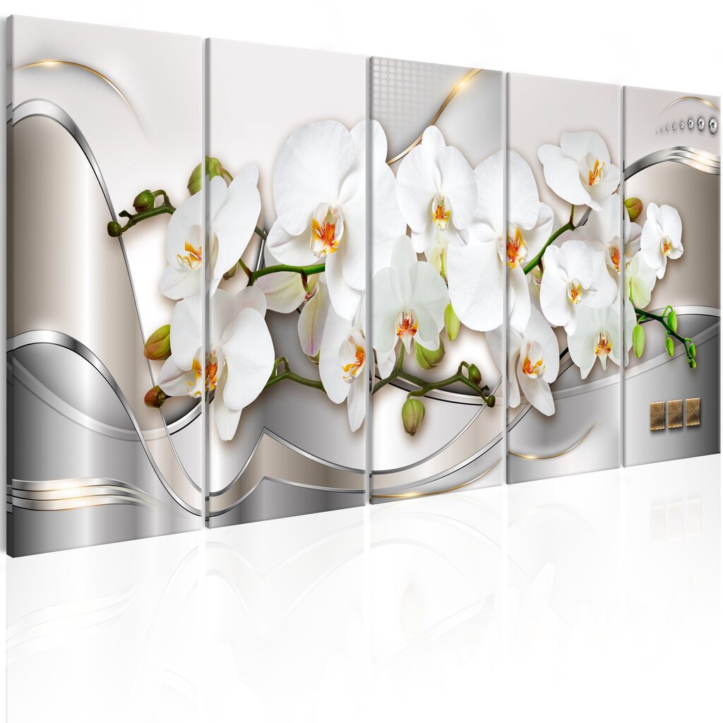 Maal - Blooming Orchids цена и информация | Seinapildid | kaup24.ee