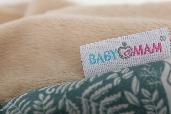 Babymam laste kahepoolne tekk, 75x50 cm hind ja info | Beebide ja laste voodipesu | kaup24.ee
