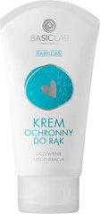 Защитный крем для рук Basiclab Famillias Hand Cream, 75 мл цена и информация | Кремы, лосьоны для тела | kaup24.ee