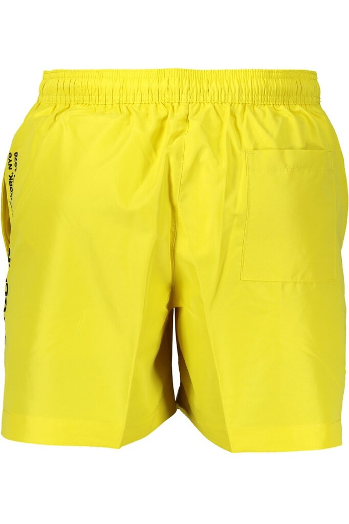 Calvin Klein ujumispüksid meestele KM0KM00890, kollane hind ja info | Ujumispüksid, shortsid | kaup24.ee
