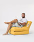 Kott-tool Siesta Sofa Bed Pouf, kollane hind ja info | Kott-toolid, tumbad, järid | kaup24.ee