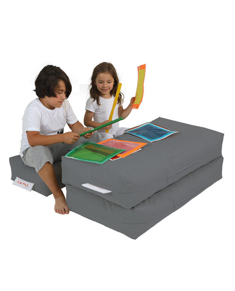 Kott-tool Kids Double Seat Pouf, hall hind ja info | Kott-toolid, tumbad, järid | kaup24.ee