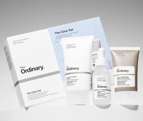 Näohoolduskomplekt The Ordinary Clear Set: puhastusvahend, 50 ml + seerum, 30 ml + kreem, 30 ml цена и информация | Аппараты для ухода за лицом | kaup24.ee