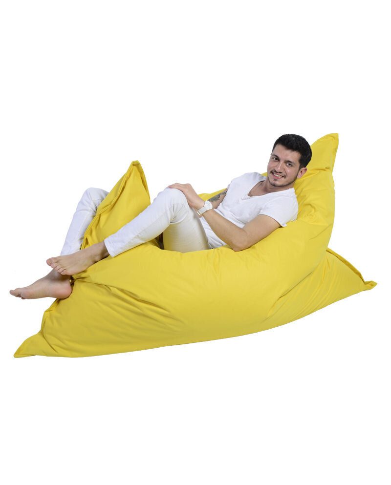 Kott-tool Giant Cushion, kollane hind ja info | Kott-toolid, tumbad, järid | kaup24.ee