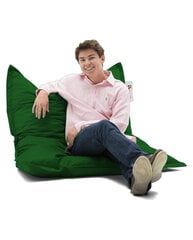 Kott-tool Cushion Pouf, roheline hind ja info | Kott-toolid, tumbad, järid | kaup24.ee