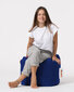 Kott-tool Square Pouf, sinine hind ja info | Kott-toolid, tumbad, järid | kaup24.ee