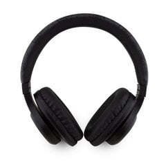 Guess PU Leather 4G Tone on Tone Script Logo BT5.3 Stereo Headphone Black цена и информация | Наушники | kaup24.ee