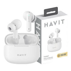 Havit TW967 White цена и информация | Наушники | kaup24.ee