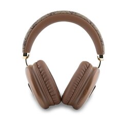 Guess PU Leather 4G Triangle Logo Bluetooth Stereo Headphone Brown цена и информация | Наушники | kaup24.ee