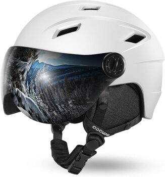 Лыжный шлем Odoland с козырьком, М, 57-59 см цена и информация | Лыжные шлемы | kaup24.ee