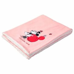Одеяло Disney Розовый Minnie Mouse (75 x 100 cm) цена и информация | Покрывала, пледы | kaup24.ee
