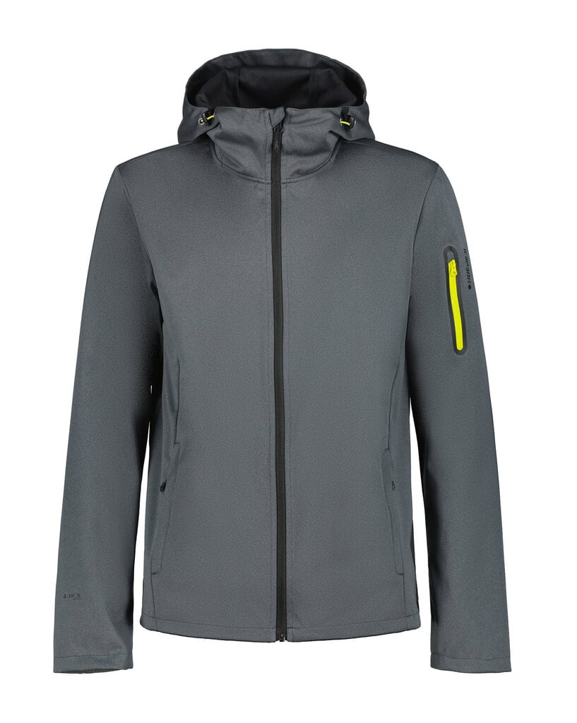 Icepeak meeste softshell jope BRINSMADE, hall цена и информация | Meeste joped | kaup24.ee