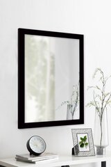 Dekoratyvinis veidrodis Framed - Black цена и информация | Подвесные зеркала | kaup24.ee