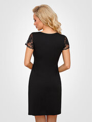 Вискозная ночная сорочка Donna Roxana, черный цена и информация | Женские пижамы, ночнушки | kaup24.ee