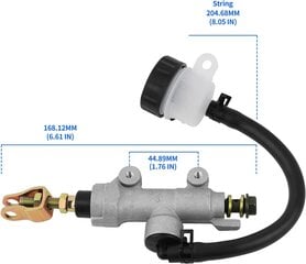 OuYi mootorratta pidurisilindri pump Yamaha Kawasaki/CBR250 jaoks hind ja info | Moto aksessuaarid | kaup24.ee