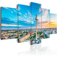 Maal - Berlin TV Tower, Germany цена и информация | Настенные деревянные декорации | kaup24.ee