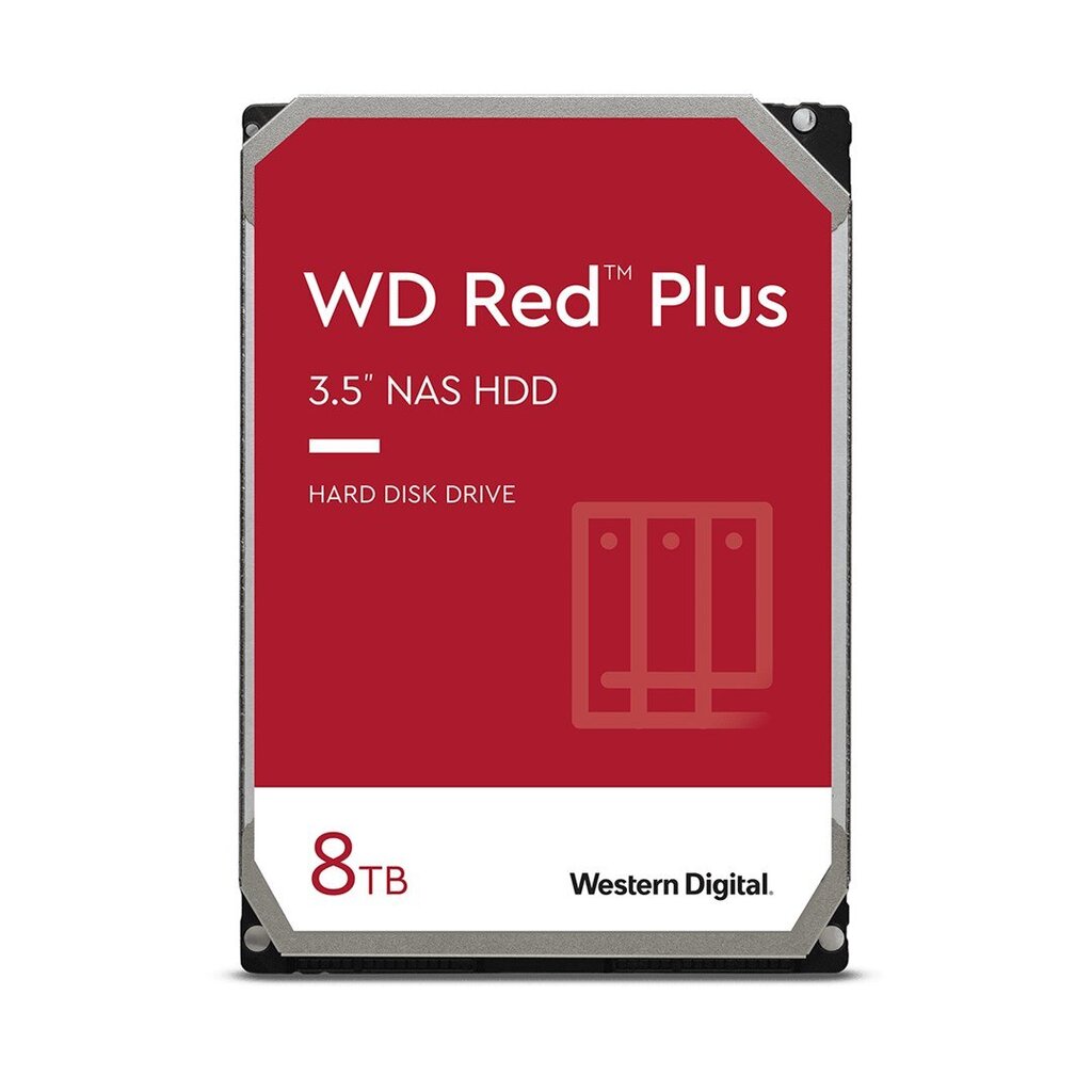 Western Digital WD80EFPX hind ja info | Sisemised kõvakettad (HDD, SSD, Hybrid) | kaup24.ee