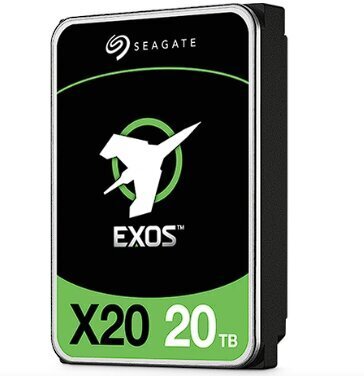 Seagate Exos X20 ST20000NM003D hind ja info | Sisemised kõvakettad (HDD, SSD, Hybrid) | kaup24.ee