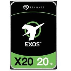 Seagate Exos X20 ST20000NM003D hind ja info | Sisemised kõvakettad (HDD, SSD, Hybrid) | kaup24.ee