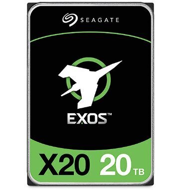 Seagate Exos X20 ST20000NM003D hind ja info | Sisemised kõvakettad (HDD, SSD, Hybrid) | kaup24.ee