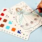 Loominguline komplekt LMAZG DIY Värvimisraamat lastele hind ja info | Värviraamatud | kaup24.ee
