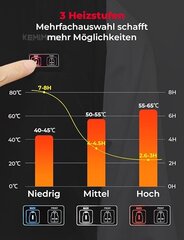 Kemimoto meeste soojendusega vest 9600 mAh akuga S hind ja info | Soojendavad tooted | kaup24.ee