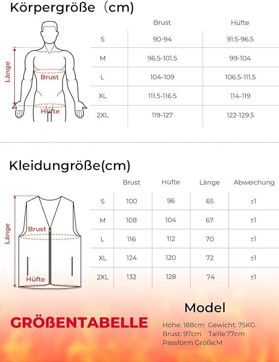 Kemimoto meeste soojendusega vest 9600 mAh akuga S hind ja info | Soojendavad tooted | kaup24.ee