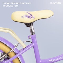 Детский велосипед для девочки 20" Shimano 6-speed Flower Bike лавандовый Sun Baby цена и информация | Велосипеды | kaup24.ee