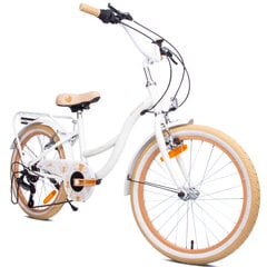 Laste jalgratas Sun Baby 20", valge hind ja info | Jalgrattad | kaup24.ee